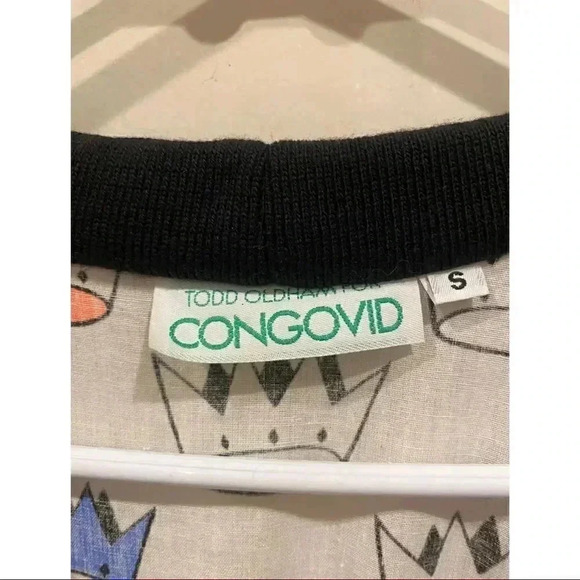 Todd Oldham For Congovid Crown Blouse (NEW) - Picture 3 of 5